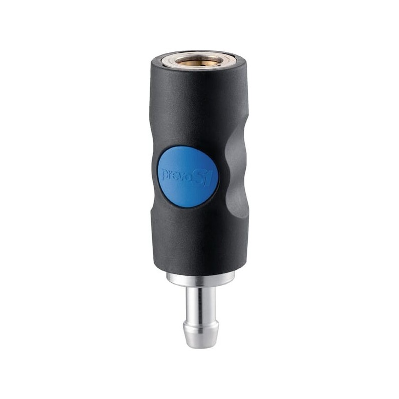 Quick release safety coupling with 16mm hosetail - ISI081816