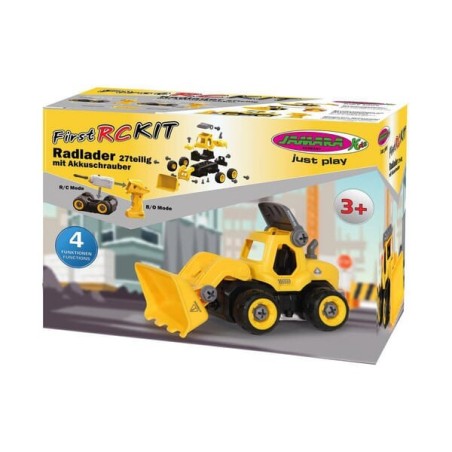 Wheel loader first RC kit 27-part with cordless screwdriver - JA405225