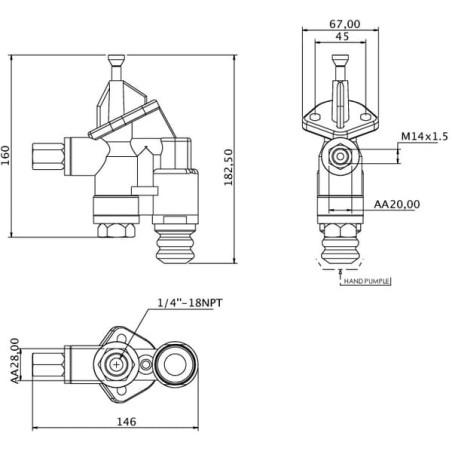 Kraftstoffpumpe CNH - J936317KR