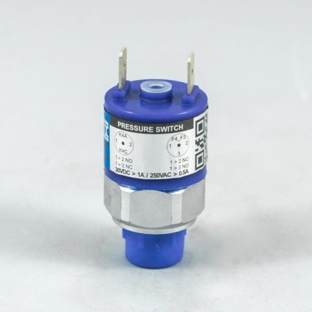 Push switch, K4SP NC 1/4 inch 1-12 bar - K4SPC