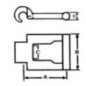 Chain Link Kohlswa 57 P59.0/16.9 links per m - KB57 Chain Link Kohlswa 57 P59.0/16.9 links per m - KB57