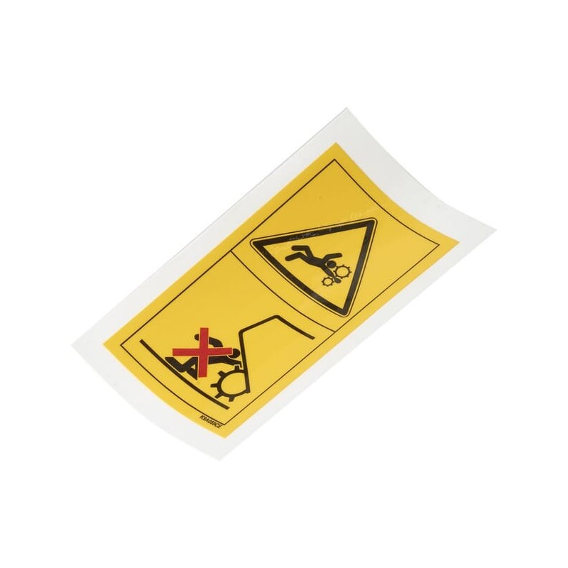Picto.V Danger Intake Ce - K9A059CE Picto.V Danger Intake Ce - K9A059CE