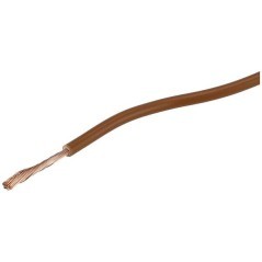 Cable 1x2.5mm² brown - KA1251