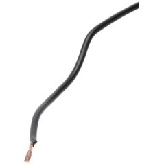 Cable 1x0.75mm² black - KA1075