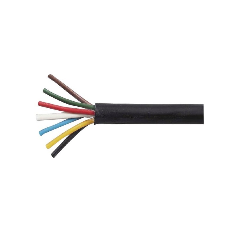 Plastic cable, 100m, 7x0.65mm² - KA7065