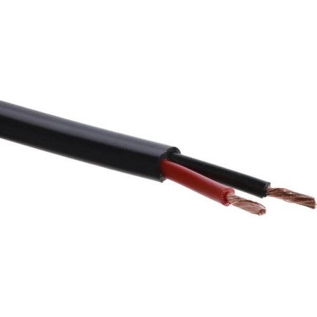 Flat cable 2x1.00mm² roll of 100m - KA100FL100