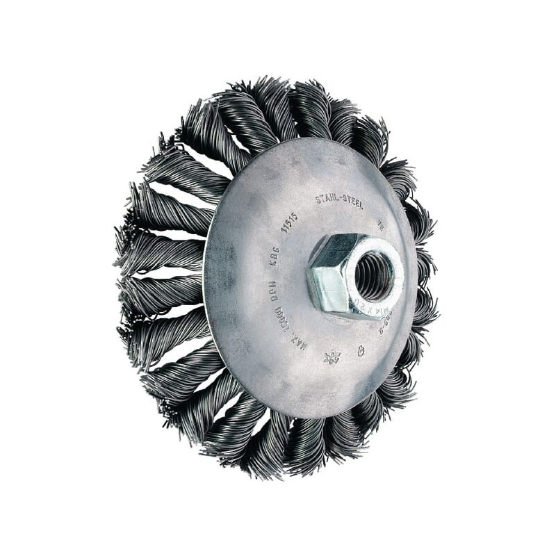 Wheel wire brush 125mm - KBG125CT Wheel wire brush 125mm - KBG125CT