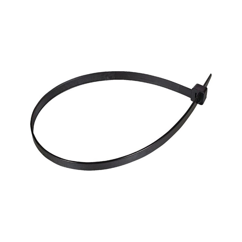 Black cable tie 12.6x500 - KE057