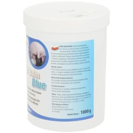 SANI balm blue balsam pielęgnacyjny do wymion 1 kg - KER320102