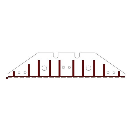 Landside long carbide - KK073609CN