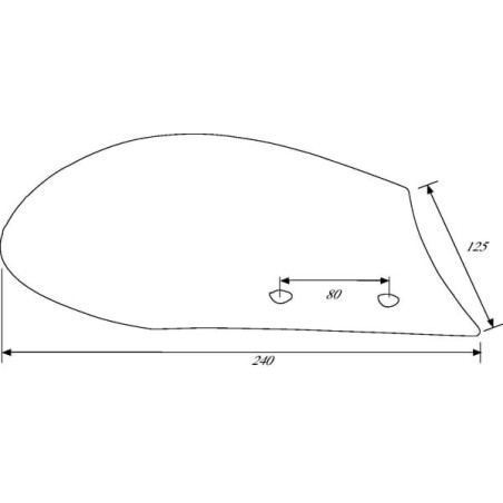 Skim board right hand - KK066880N