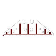 Landside short carbide - KK073608CN