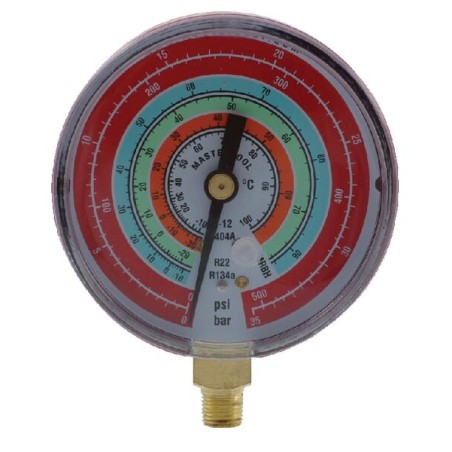 Manometer - Hochdruck rot - KL090267