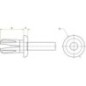 Push-in rivet 5x7.4mm - KS930007 Push-in rivet 5x7.4mm - KS930007