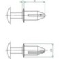 Treibstift 8mm - KS495209 Treibstift 8mm - KS495209