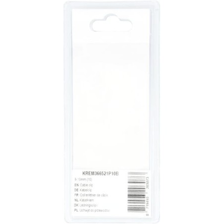 Cable clip 8-10mm 10 - KREM366521P10B