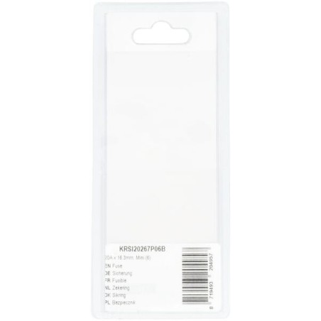 Fuse 20A x 16.3mm, Mini 6 - KRSI20267P06B