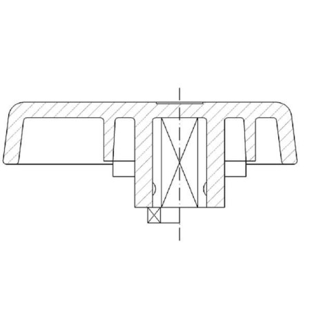 Handhebel - KS858090PVC