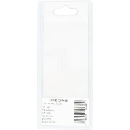 Fuse 15A x 16.3mm, Mini 6 - KRSI20266P06B