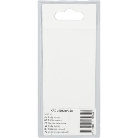 R-clip double 5mm 4 - KRCL5DKRP04B