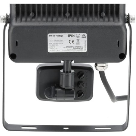 Oprawa oświetleniowa LED, 30W, 6500K z czujnikiem - KRFL30865SBK