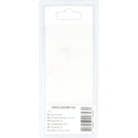 Key ring black 10 - KRHG1000ZWP10B