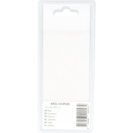 Bulb 12V x 3W, BA9s 2 - KRGL1233P02B