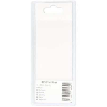 Fuse 5A x 20mm, Glass 4 - KRSI23507P04B