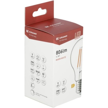 LED-Glühbirne - Classic A60 E27 7W Dimmbar - KRFBA607E27D