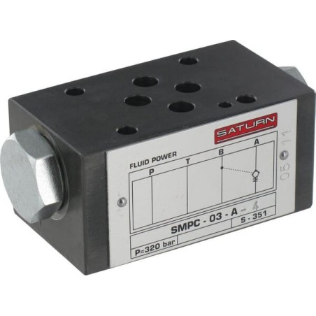 Controlled check valve KRMPC 4 bar - KRMPC03A4