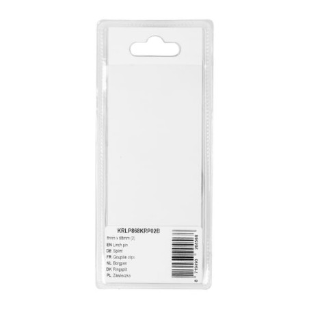 Wire lock pin 8mm x 68mm 2 - KRLP868KRP02B