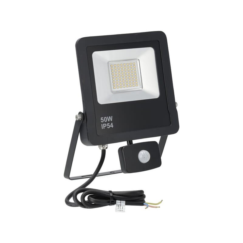 LED-Flutlicht, 50W, 3000K Sensor - KRFL50830SBK