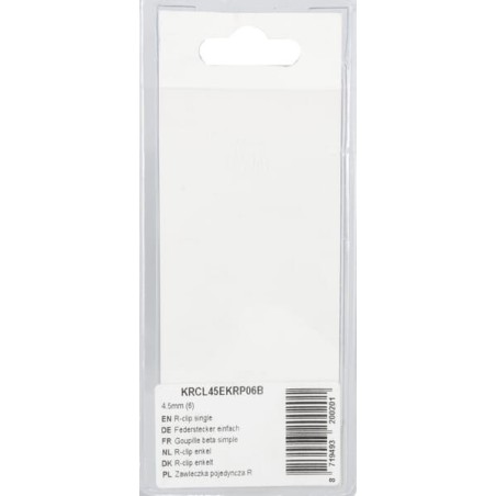 R-Clip einfach 4,5 mm 6 - KRCL45EKRP06B