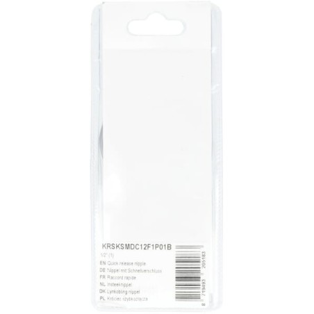 Quick release nipple 1/2 inch 1 - KRSKSMDC12F1P01B