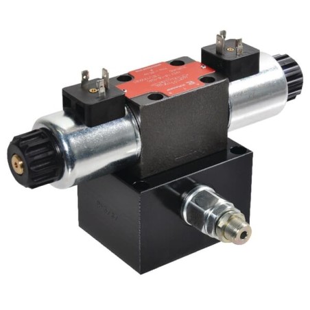 Base plate including 24 VDC valve - KRKLS031C6024C