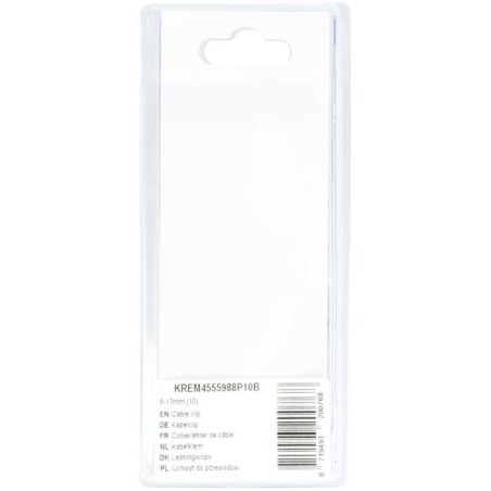 Cable clip 6-17mm 10 - KREM4555988P10B
