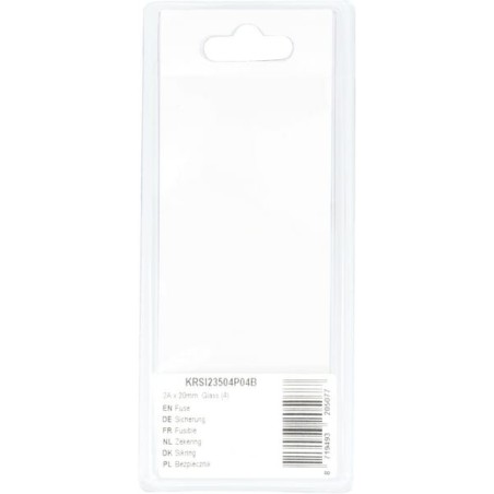 Fuse 2A x 20mm, Glass 4 - KRSI23504P04B