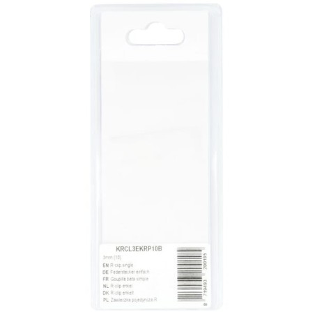 R-Clip einfach 3mm 10 - KRCL3EKRP10B