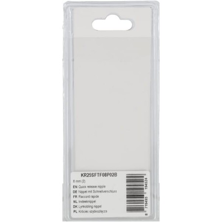Quick release nipple 8 mm 2 - KR25SFTF08P02B