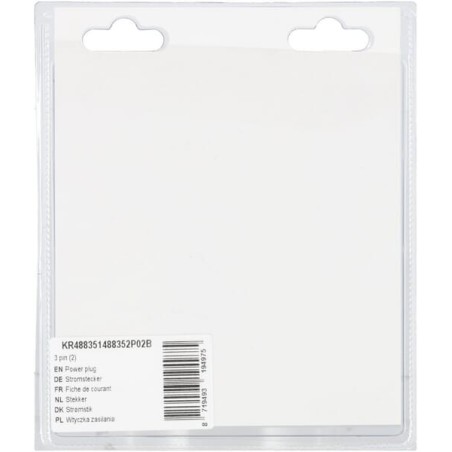 Netzstecker 3-polig 2 - KR488351488352P02B
