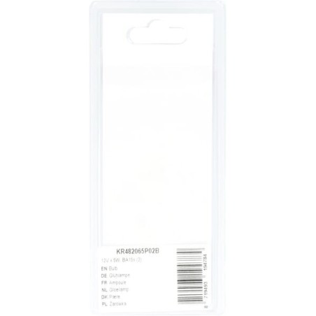 Bulb 12V x 5W, BA15s 2 - KR482065P02B