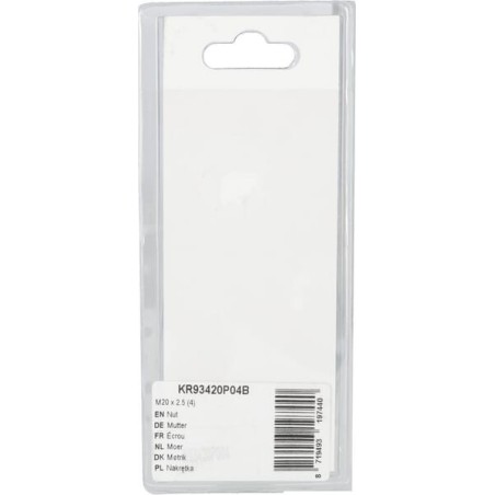 Nut M20 x 2.5 4 - KR93420P04B