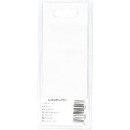 Spannstift 6 x 60 mm 10 - KR1481660P10B