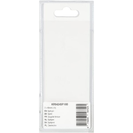 Splint 2 x 45mm 10 - KR94245P10B