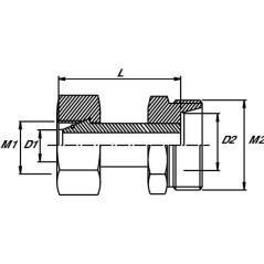 Coupling 8L 8S - KOVO8L8S