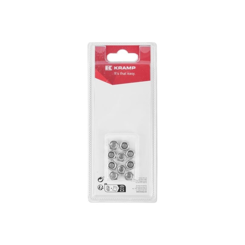 Self-locking nut M6 x 1.0 10 - KR9856P10B Self-locking nut M6 x 1.0 10 - KR9856P10B