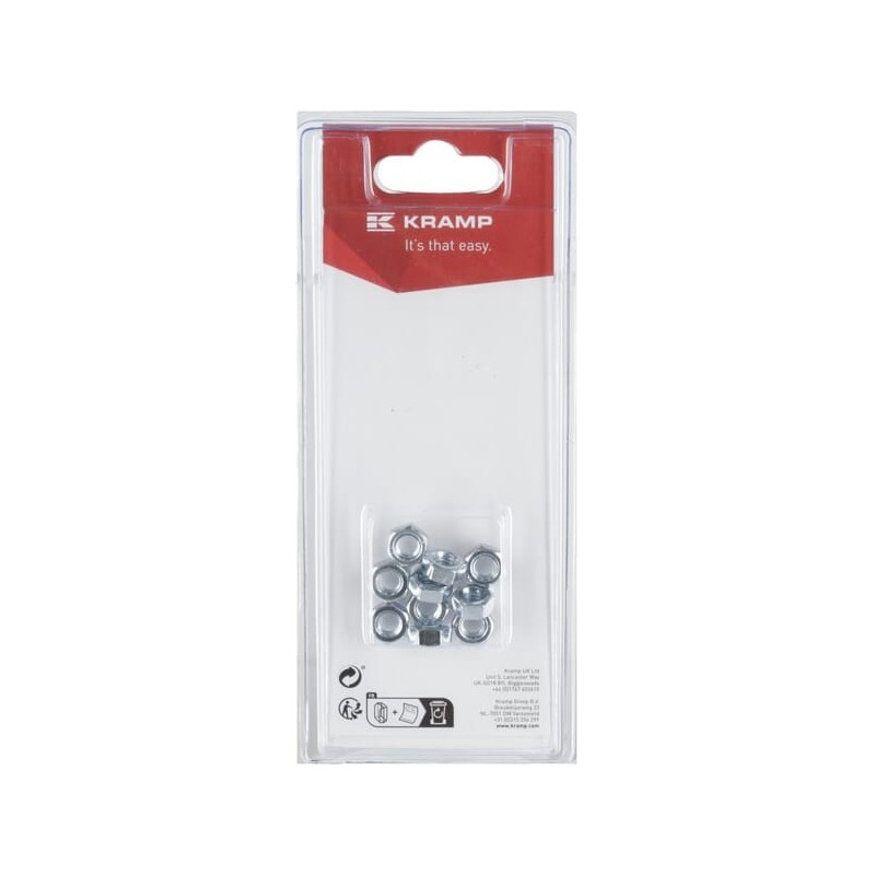 Nut M6 x 1.0 10 - KR9346P10B Nut M6 x 1.0 10 - KR9346P10B
