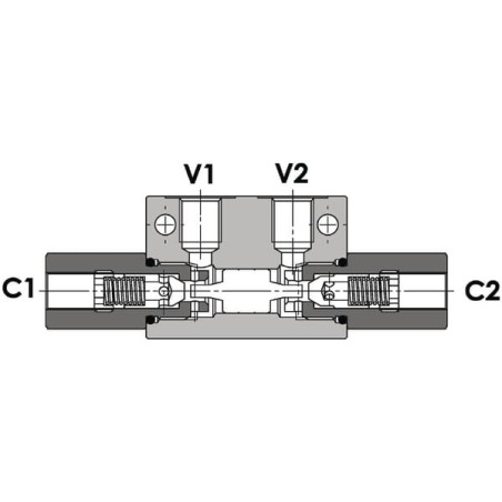 Gest. Rückschlagv. 3/4 BSP - KOHU20001