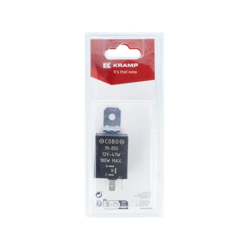Flasher relay 12V 1 - KR190006P01B Flasher relay 12V 1 - KR190006P01B