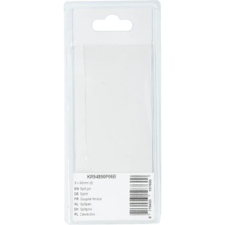 Split pin 8 x 90mm 6 - KR94890P06B
